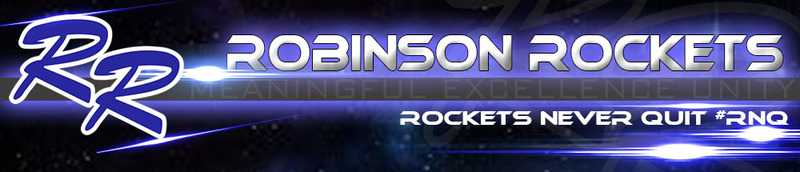 Robinson Rockets Logo banner