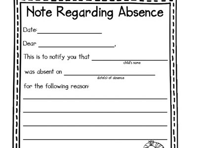 Attendance Notes