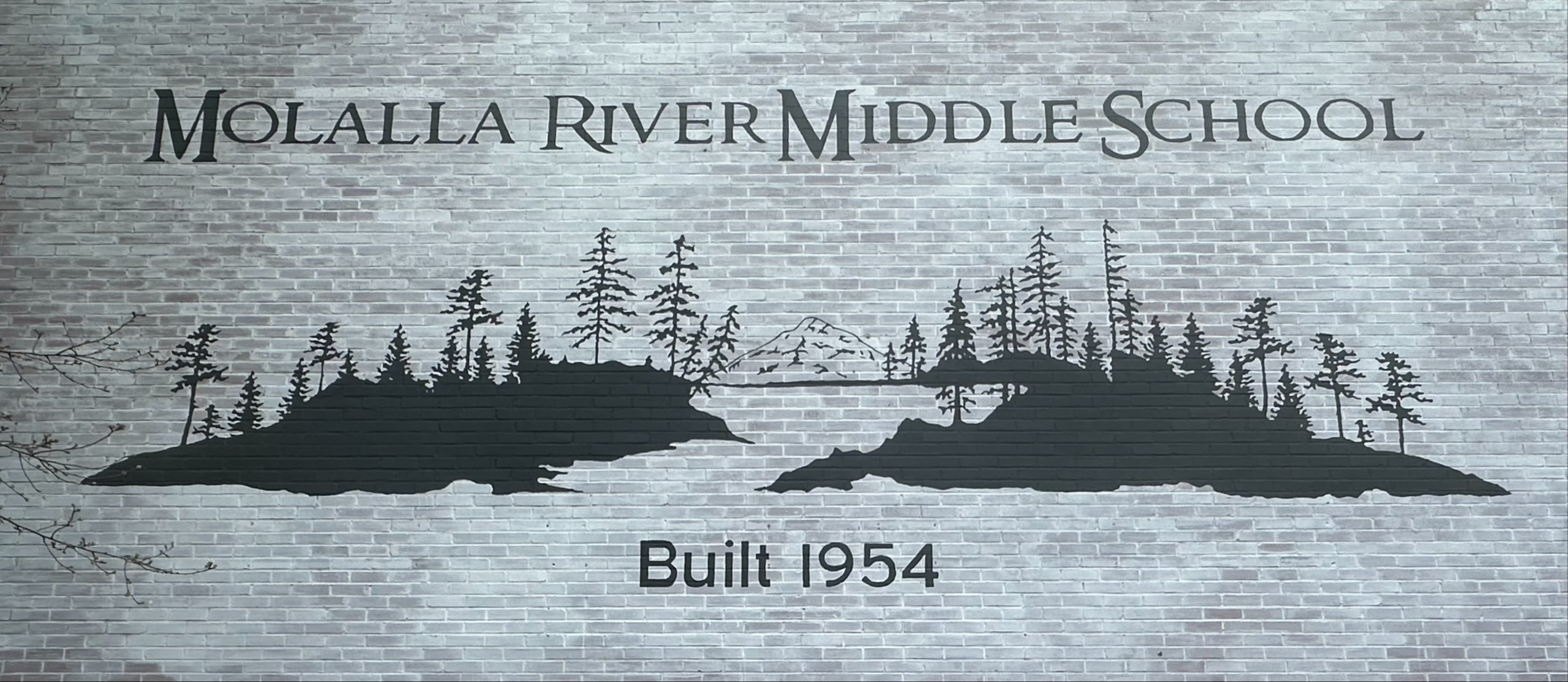 Molalla River Middle School Built 1954