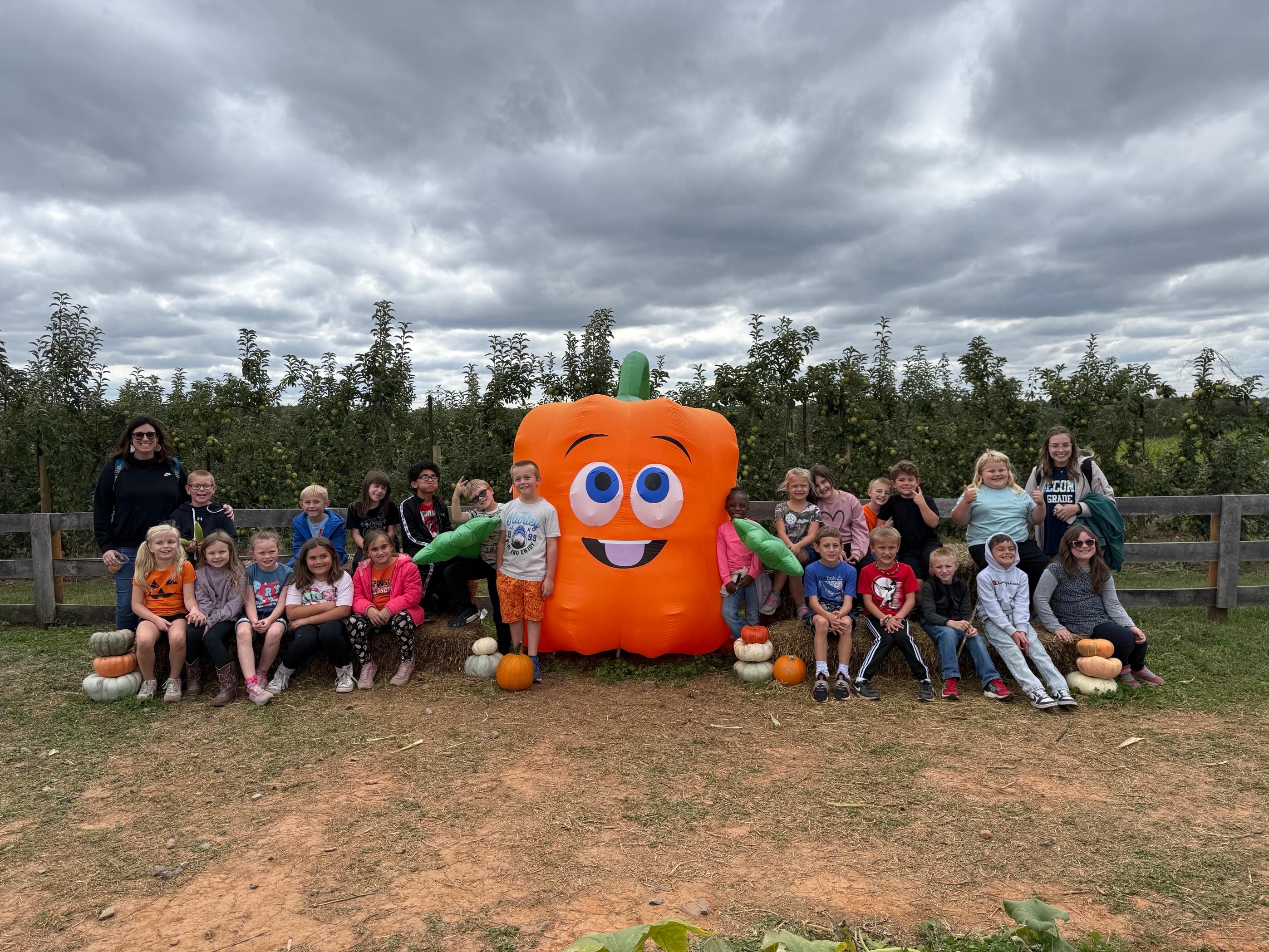 Students at The Farm