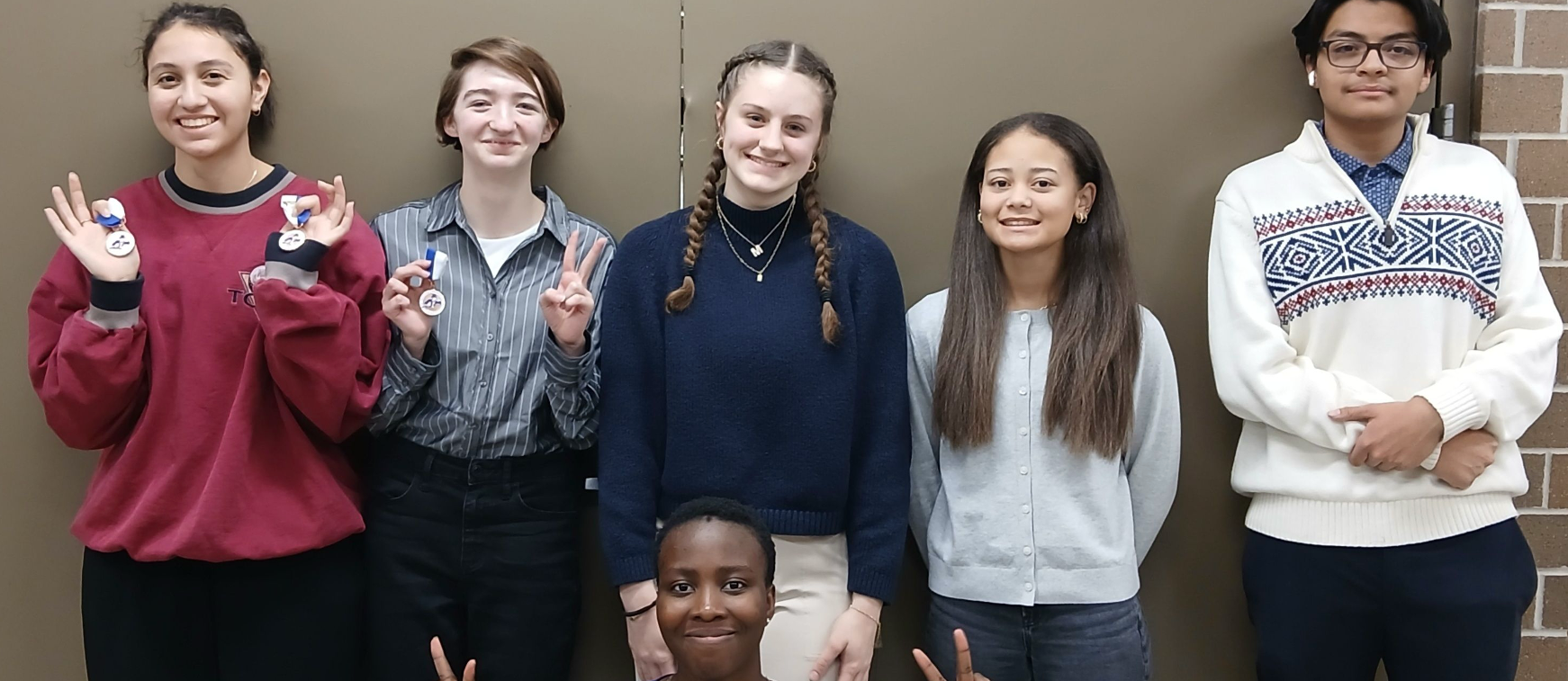 Forensics Students at Tournament