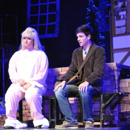 Legally Blonde School Play students acting