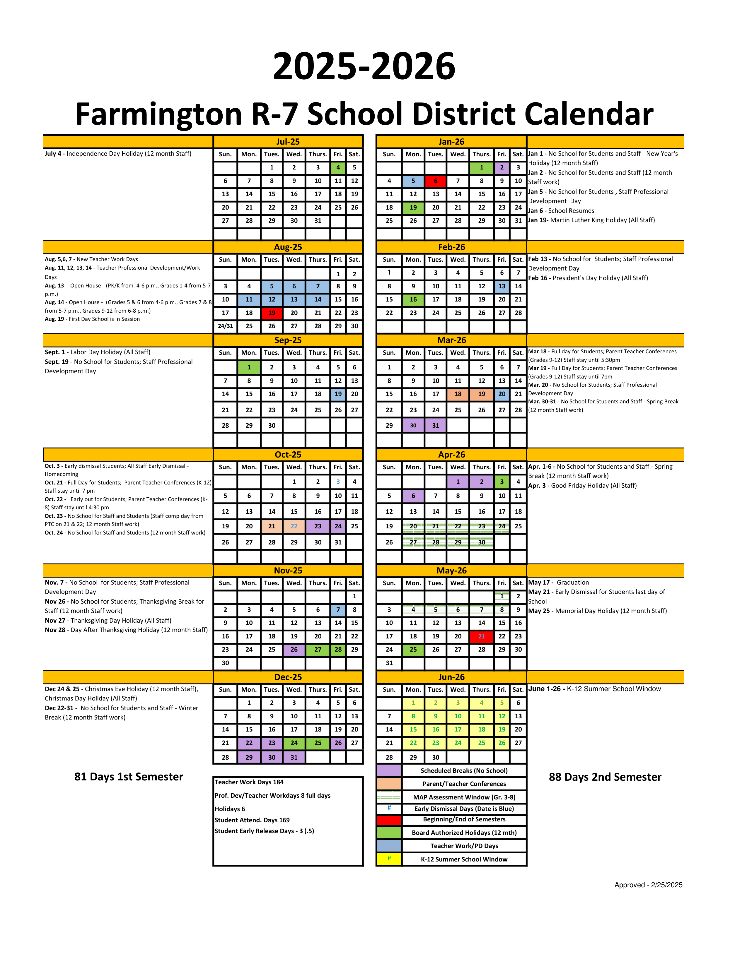 25-26 calendar
