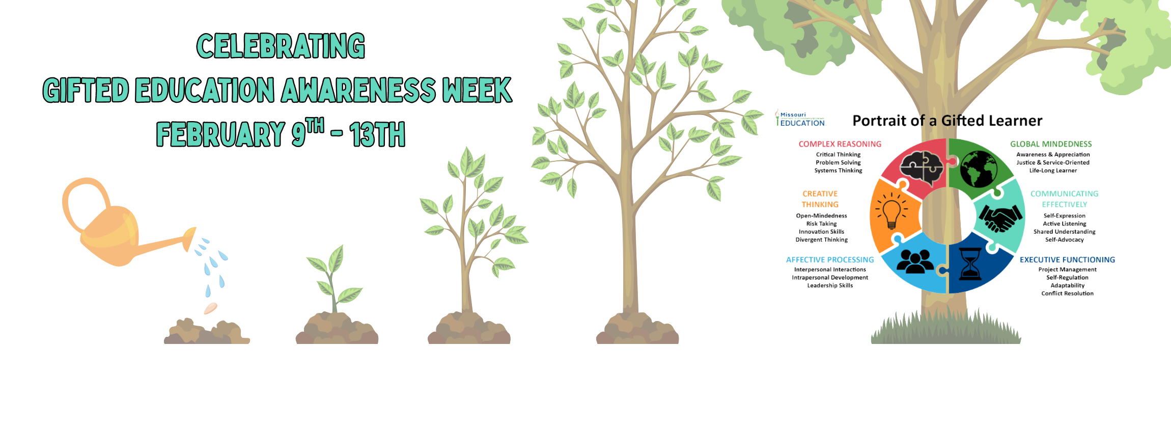 Celebrating Gifted Education Awareness Week  February 9th - 13th