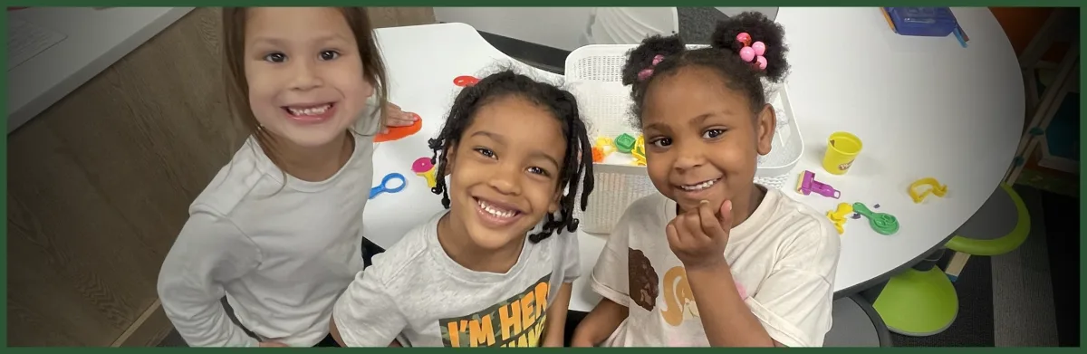 Kids in painting class