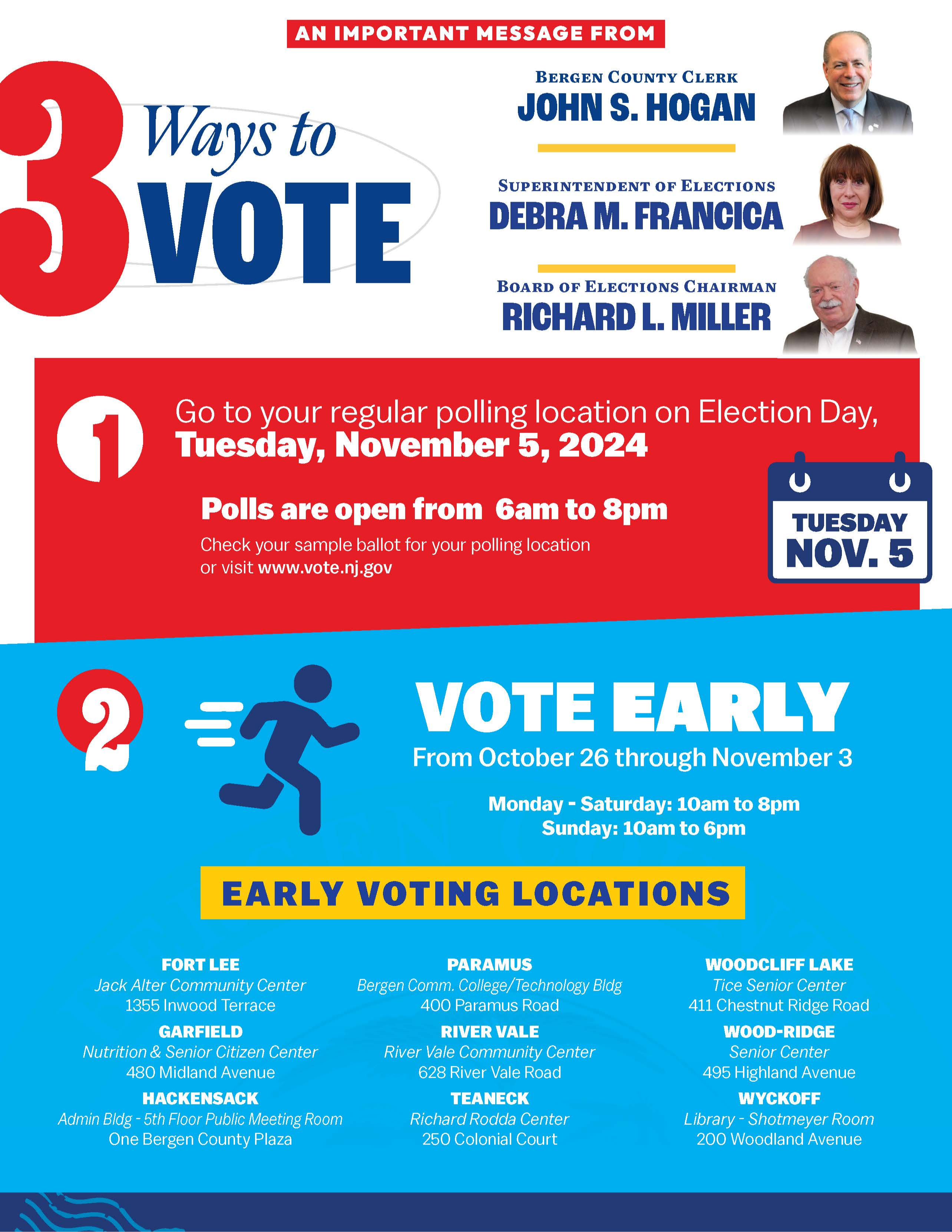 3 ways to vote