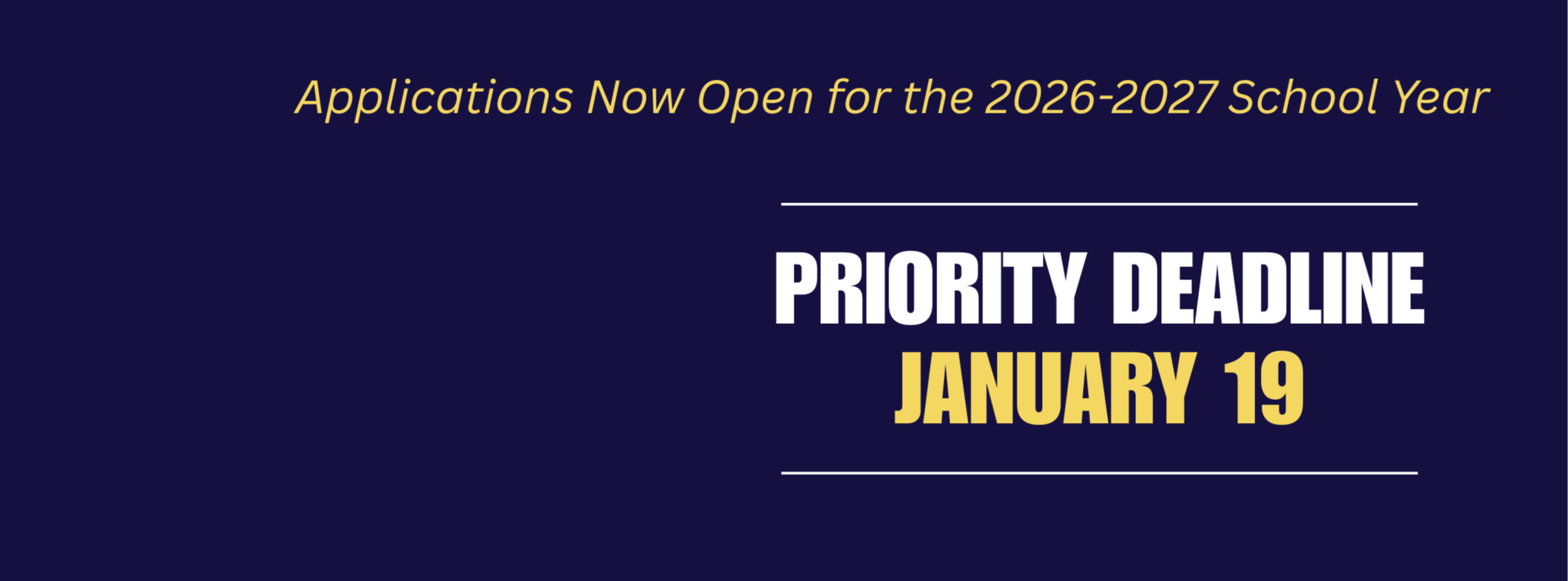 priority deadline 2026