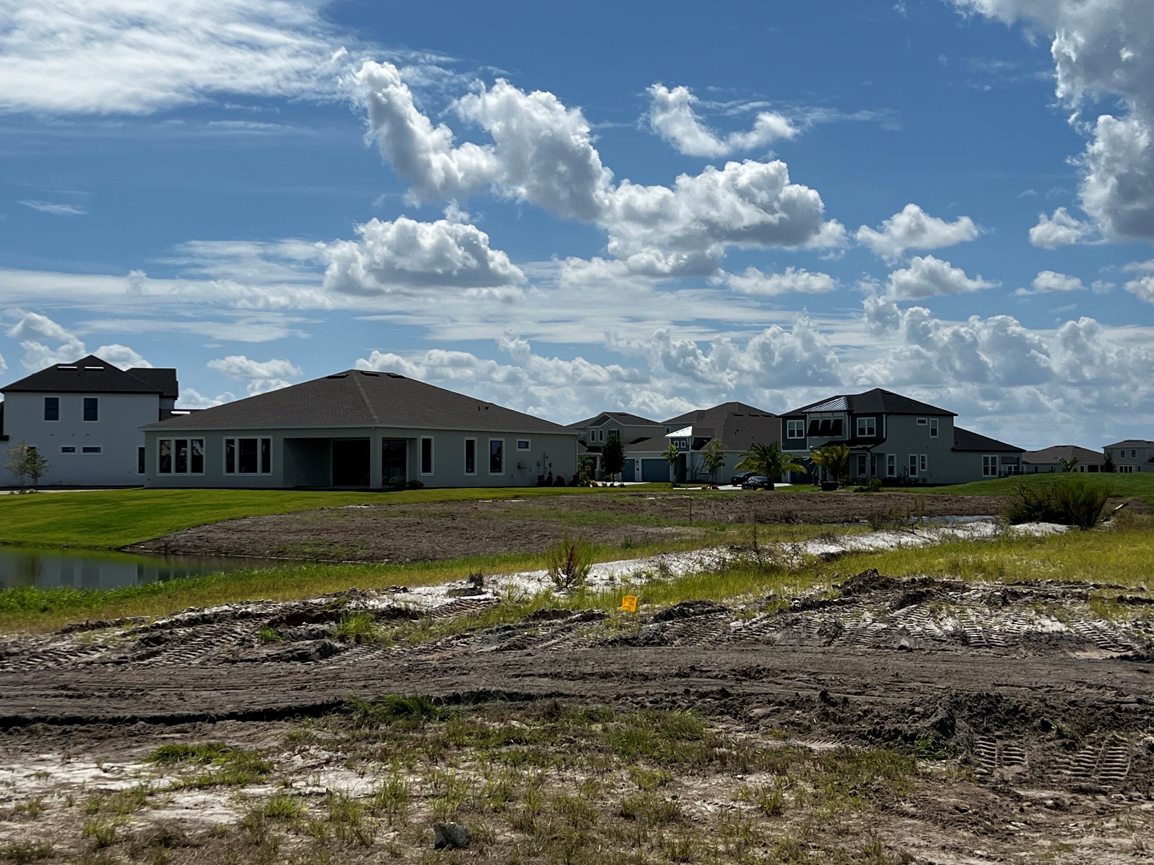 Residential Development Construction in Viera, Pangea Park Neighborhood