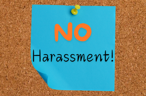 No harassment