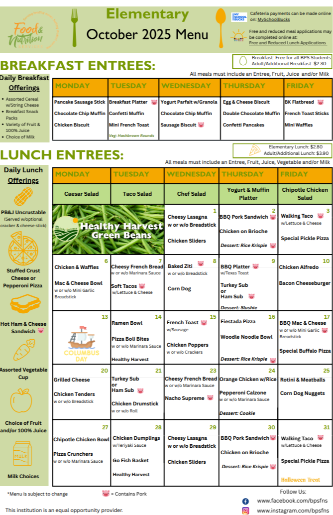 Sep Menu 