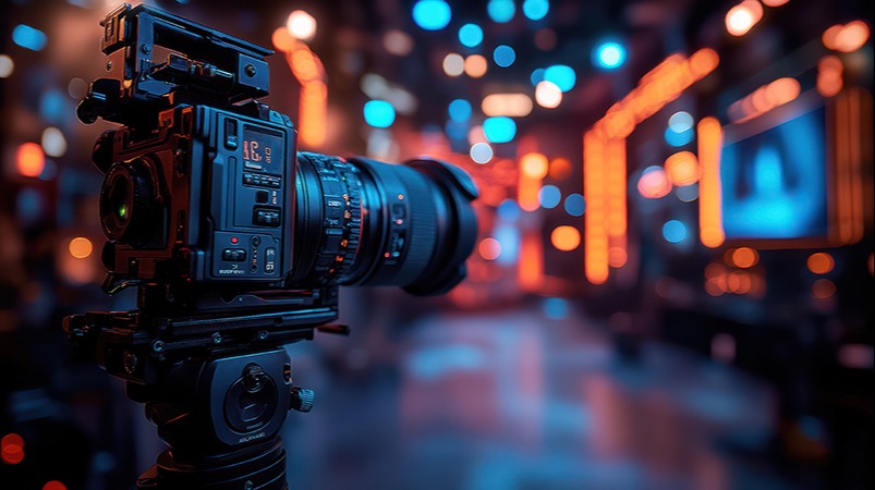 News cameras