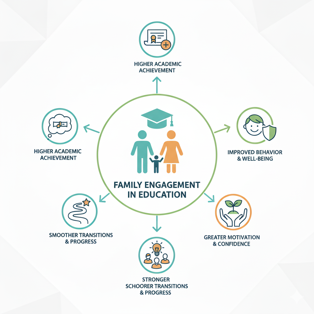 Positive impact of parents being involved in their child's education