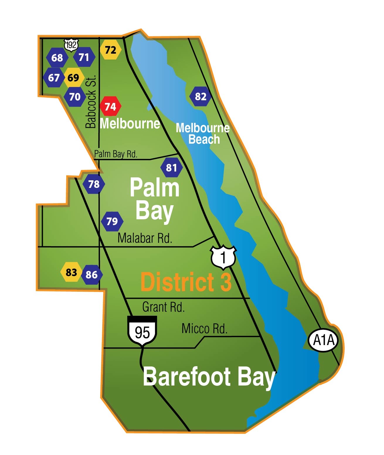 District 4 map