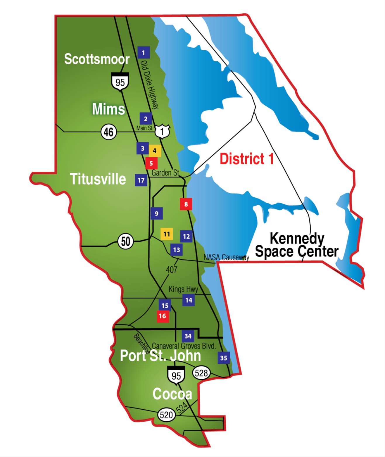 District 4 map