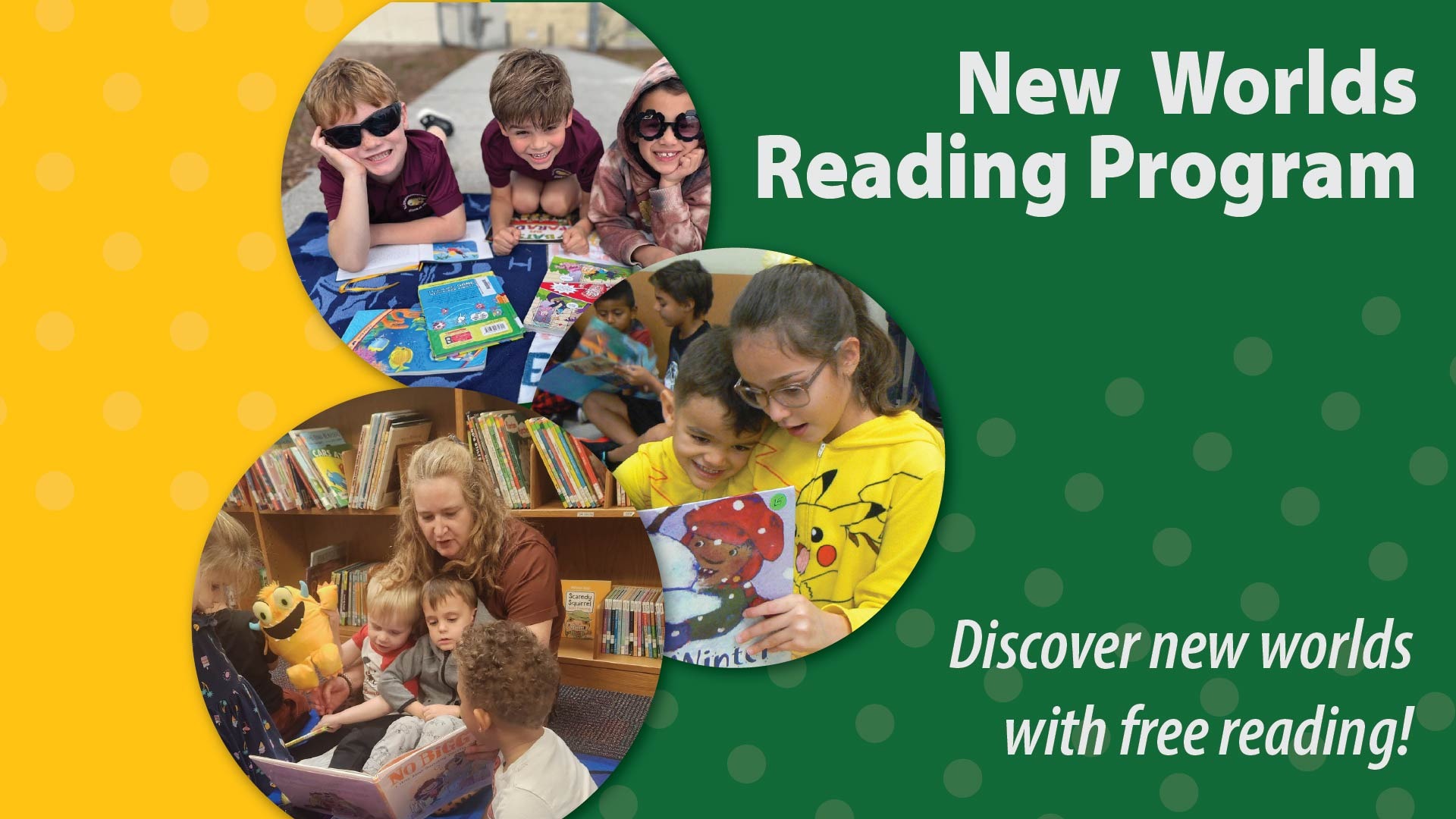 New Worlds Reading Program - Discover new worlds with free reading