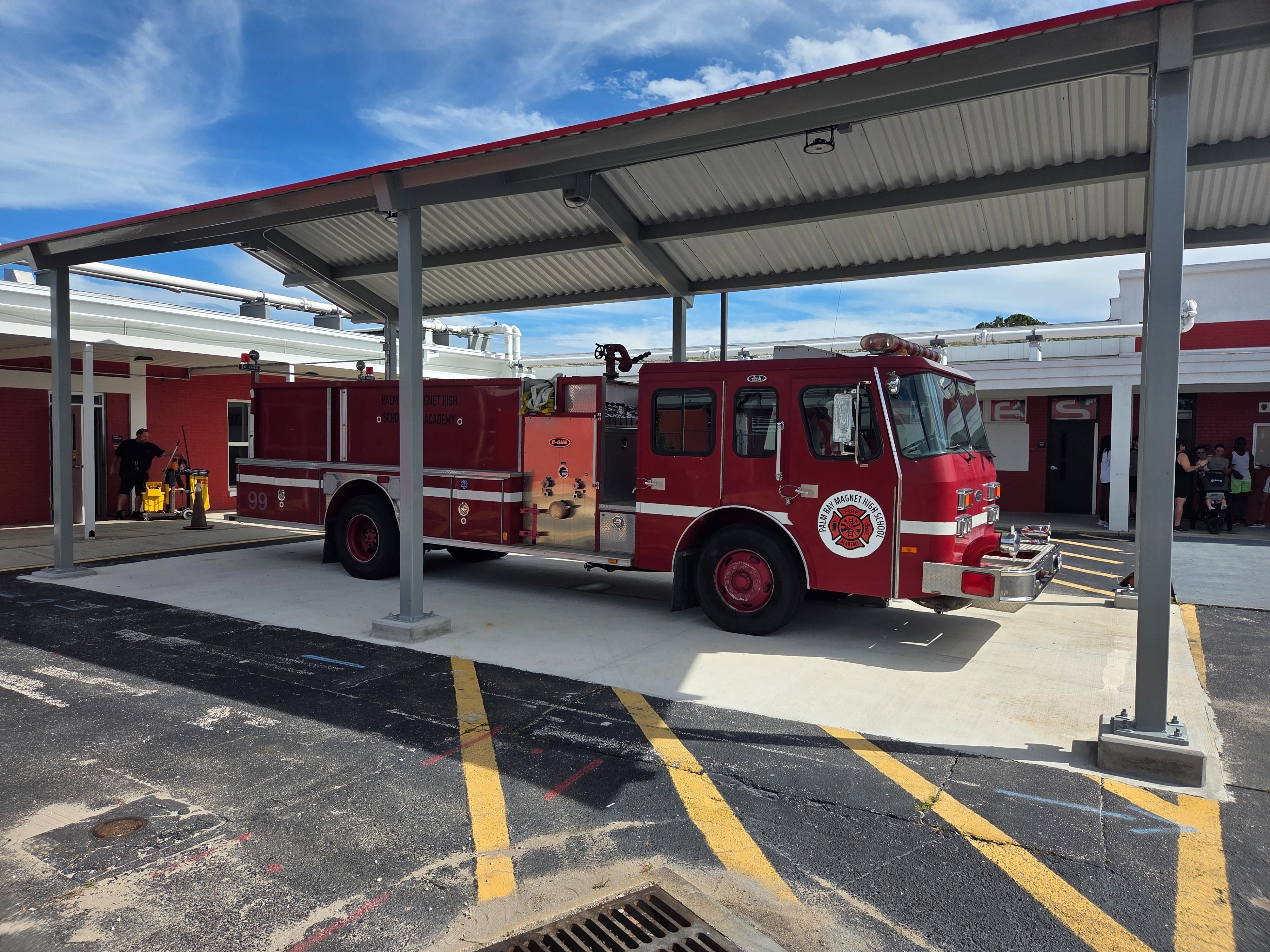 Palm Bay Magnet High School CTE Fire Fighter Program 2025