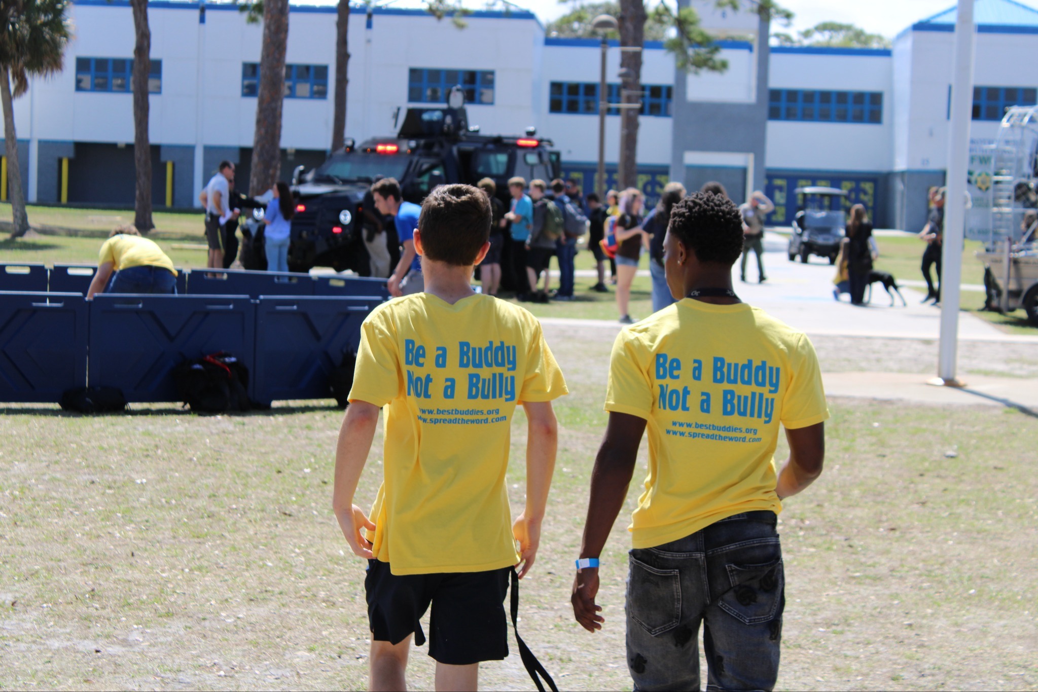 Best Buddies Celebrate First Responders at Titusville High School