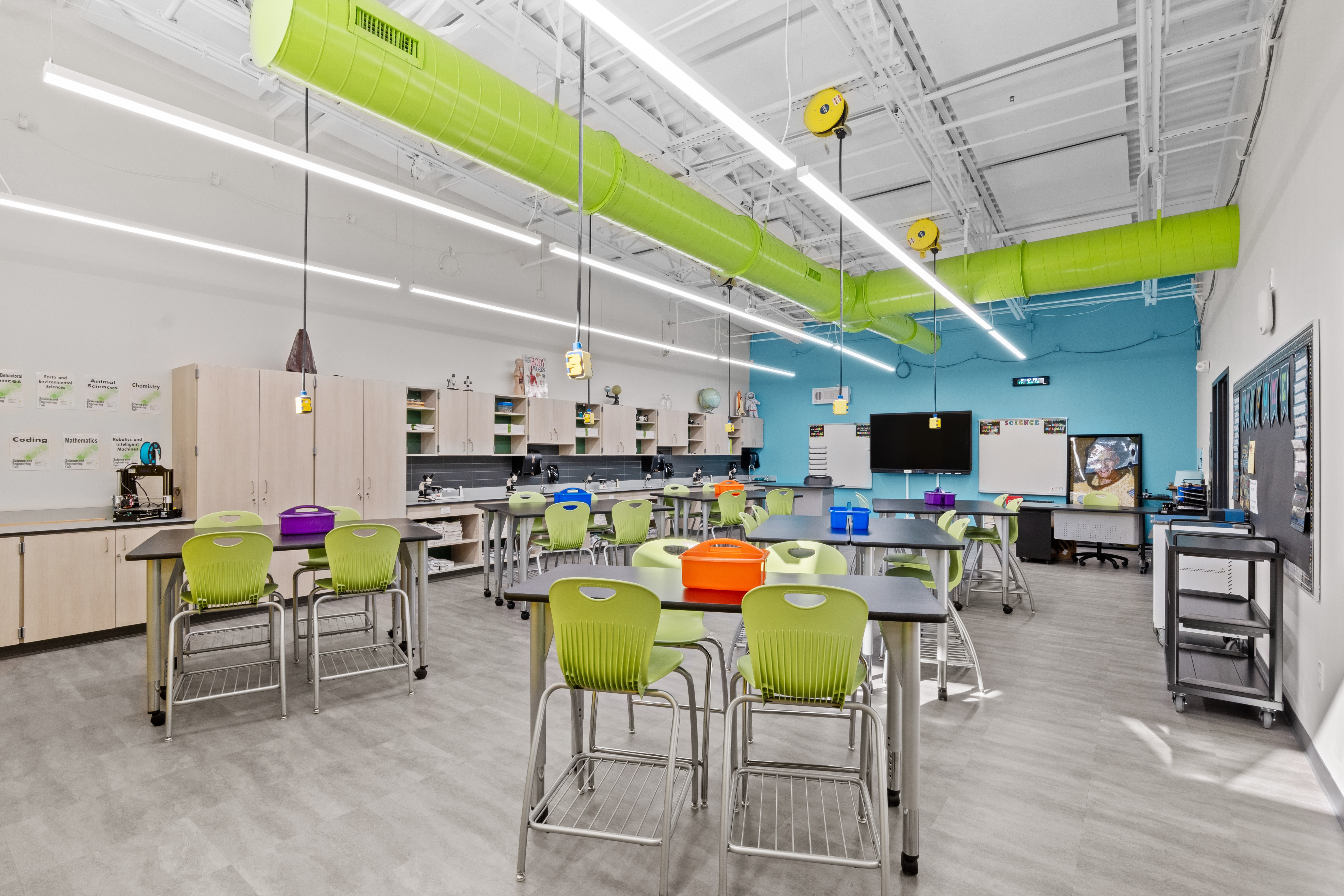 New classroom on the campus of West Melbourne School for Science, 2025