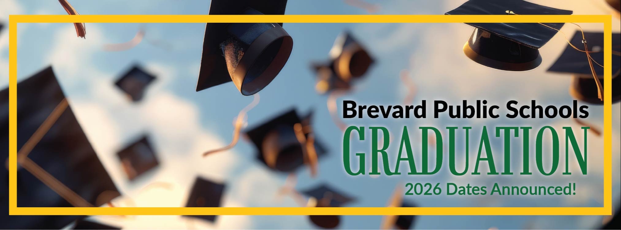 2026Graduation Dates Announced 