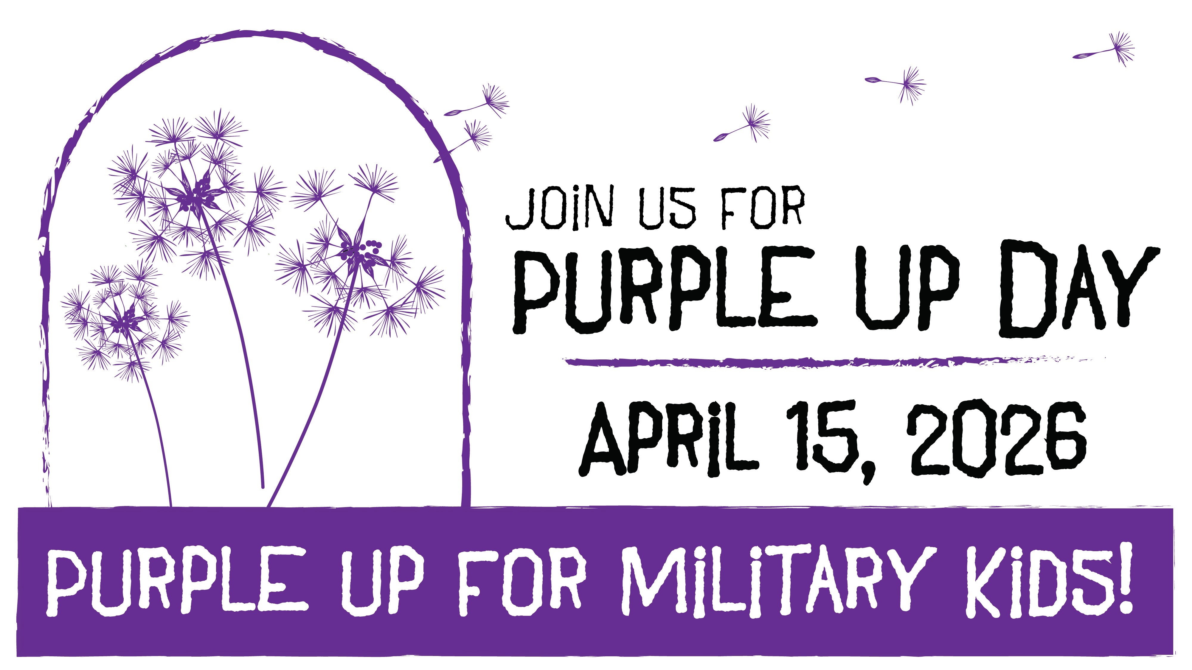 Purple up for Military Kids