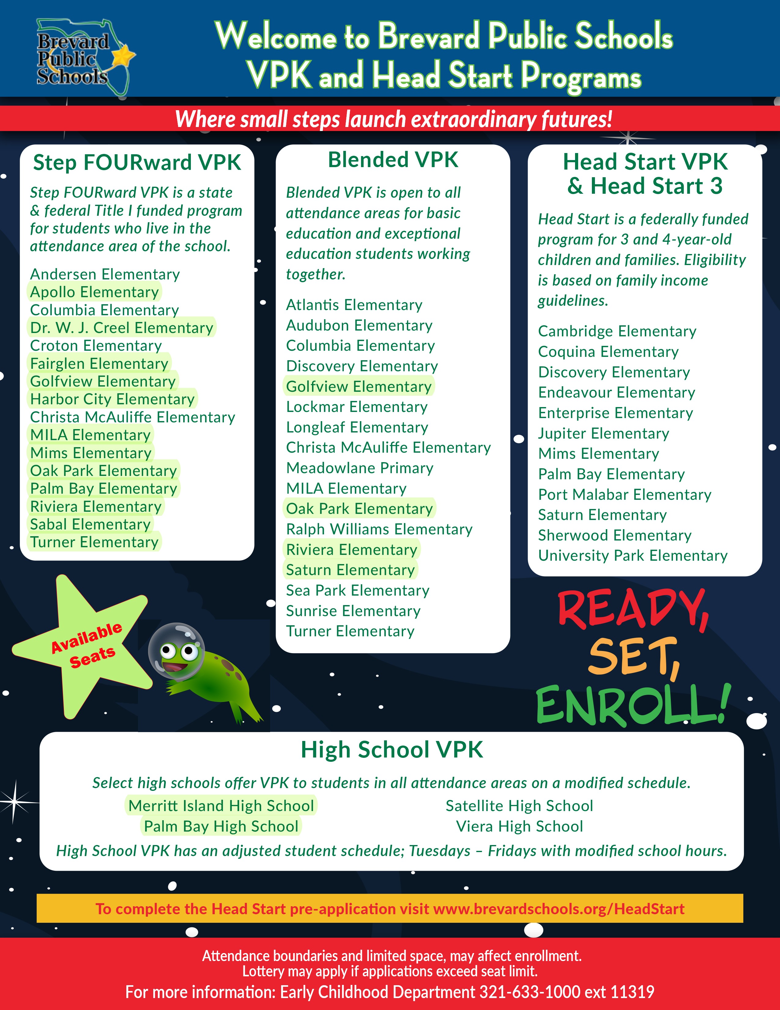 VPK Enrollment Information