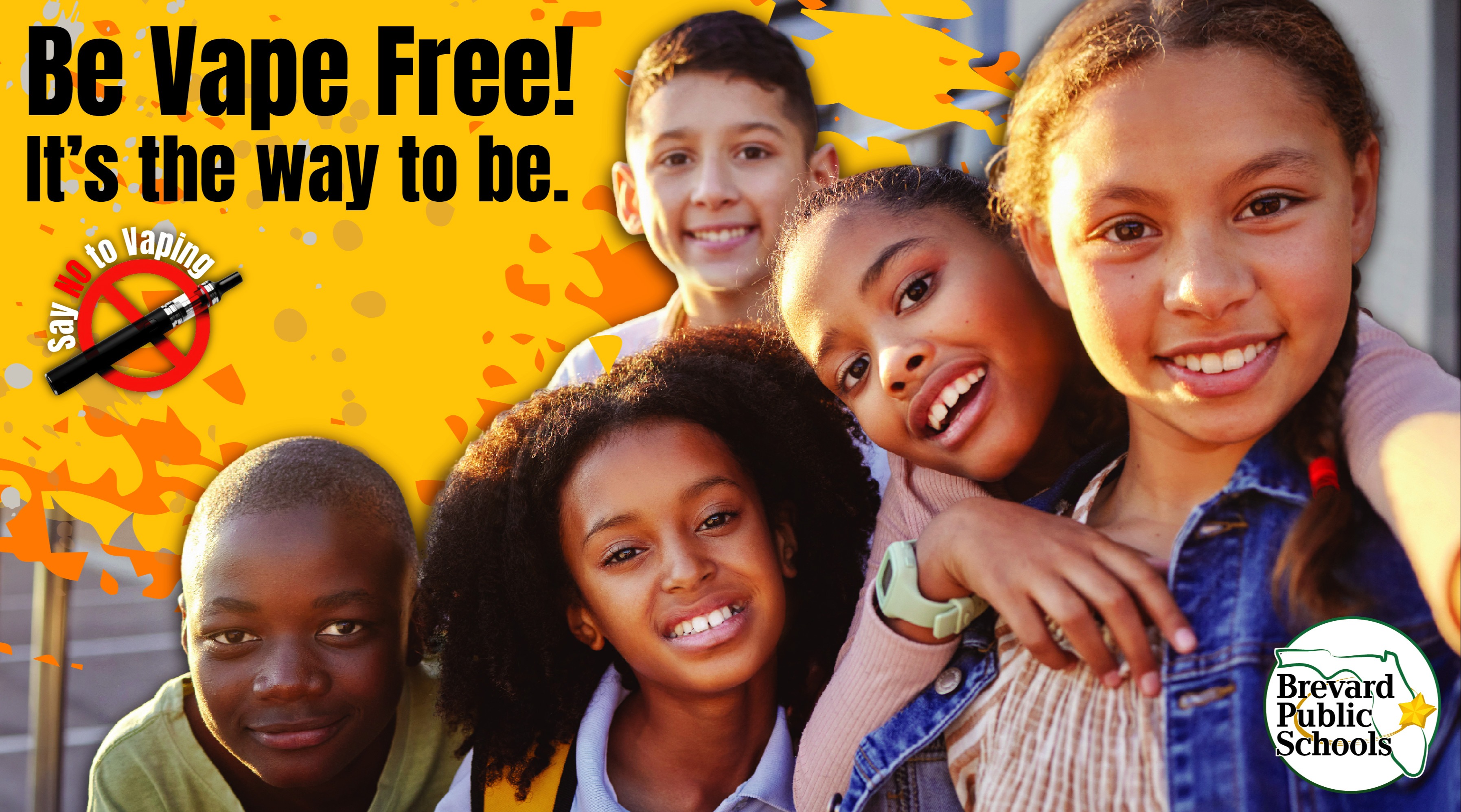 Be vape free! its the way to be. Say no to vaping