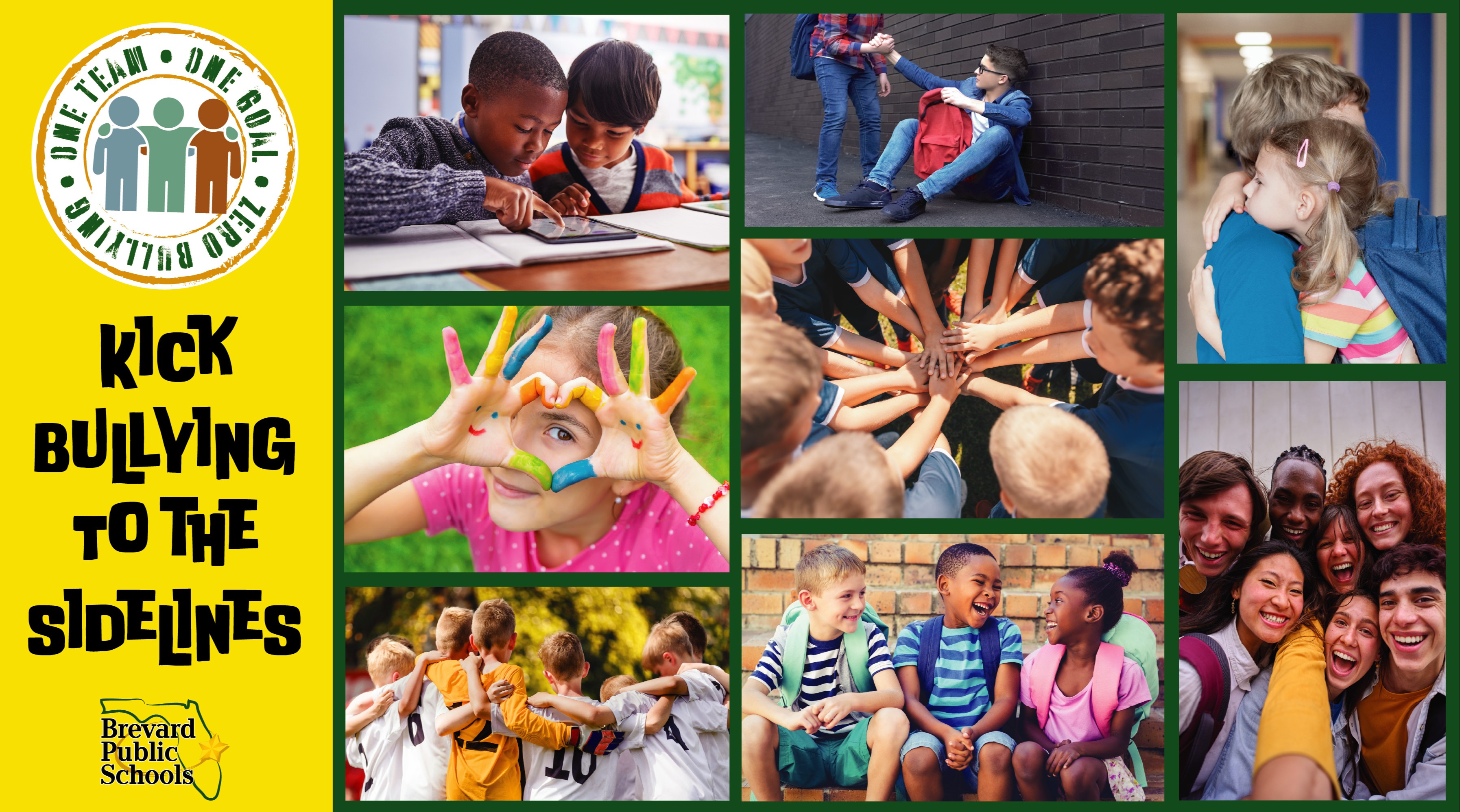 One Team, One Goal, Zero Bullying. Kick Bullying to the Sidelines with Brevard Public Schools