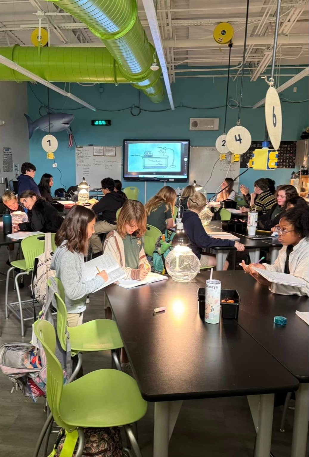 Students at West Melbourne School for Science Classroom