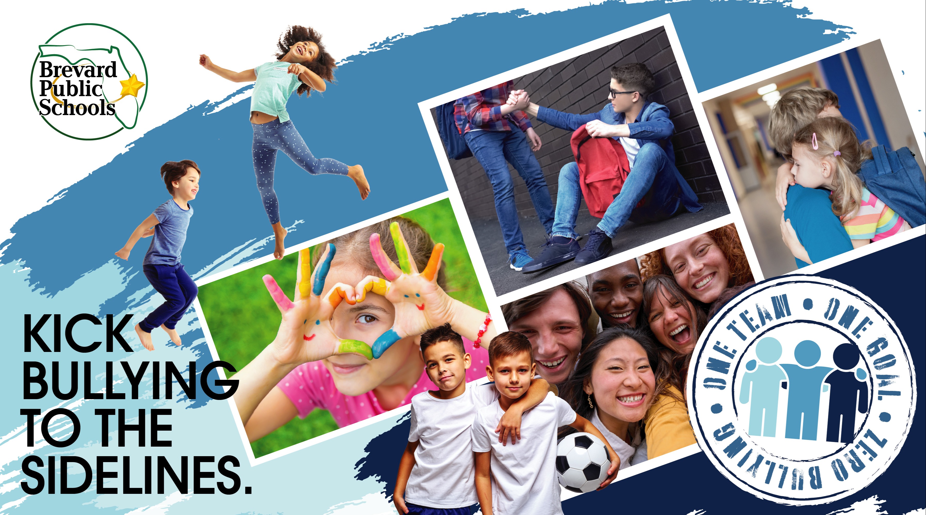 One Team, One Goal, Zero Bullying. Kick Bullying to the Sidelines with Brevard Public Schools