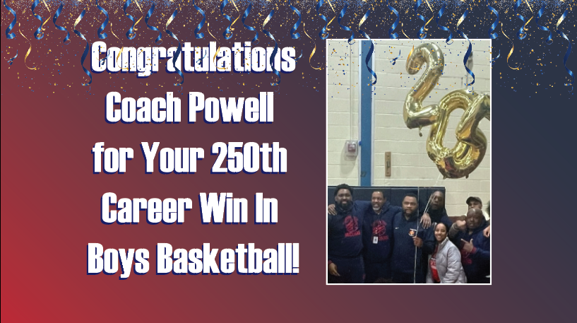 Coach Powell's 250th Win