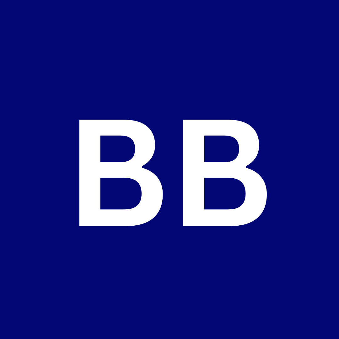 Blue and White BB