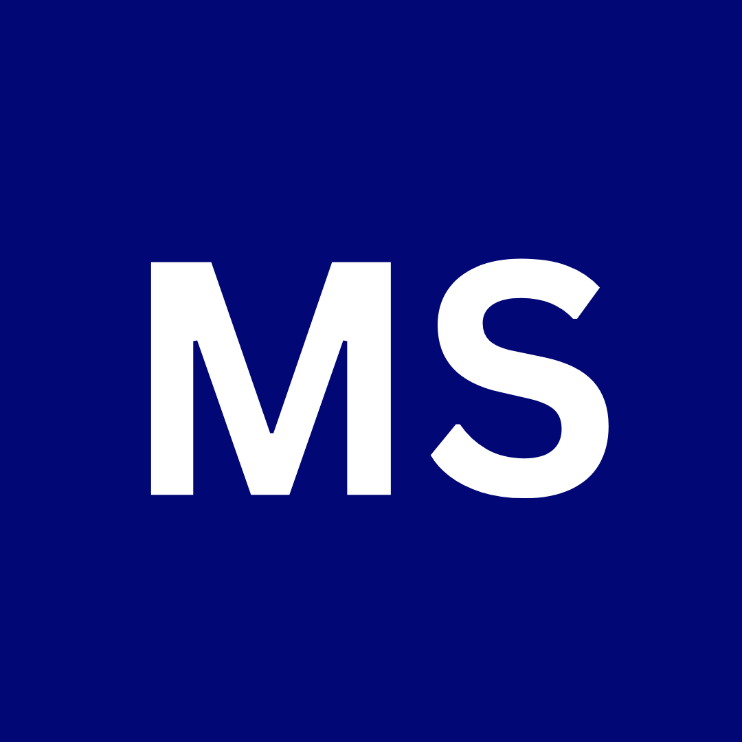 Blue and White MS