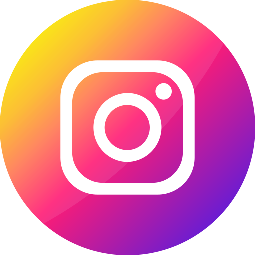 yellow, pink, purple instagram circle