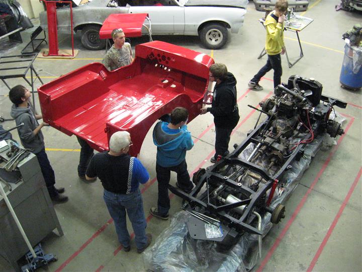 creation of red car