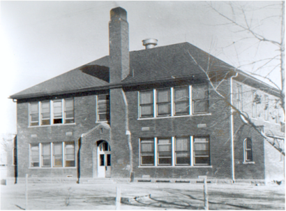 Swink school in 1921