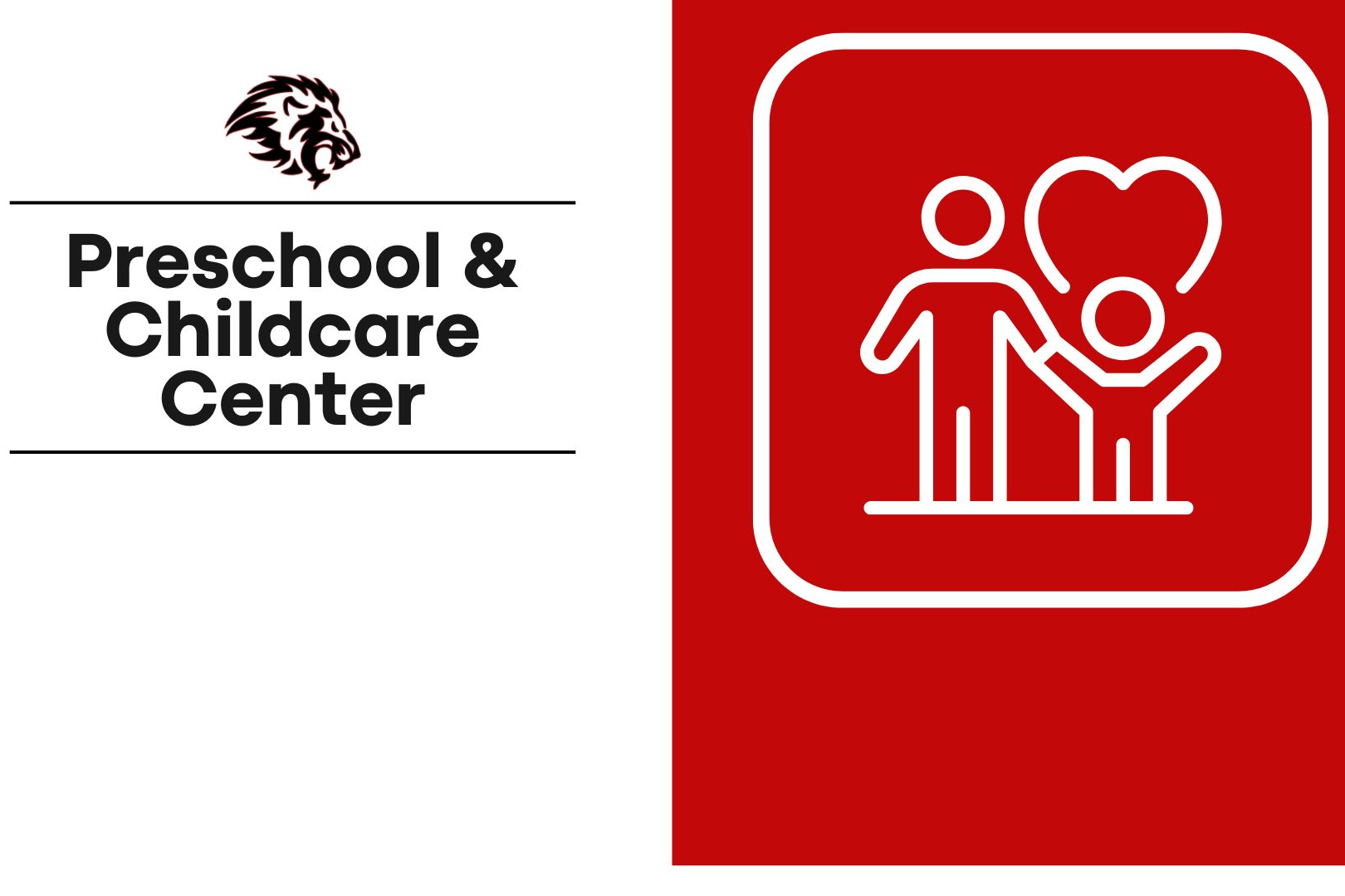 Preschool & Chilcare Center Graphic