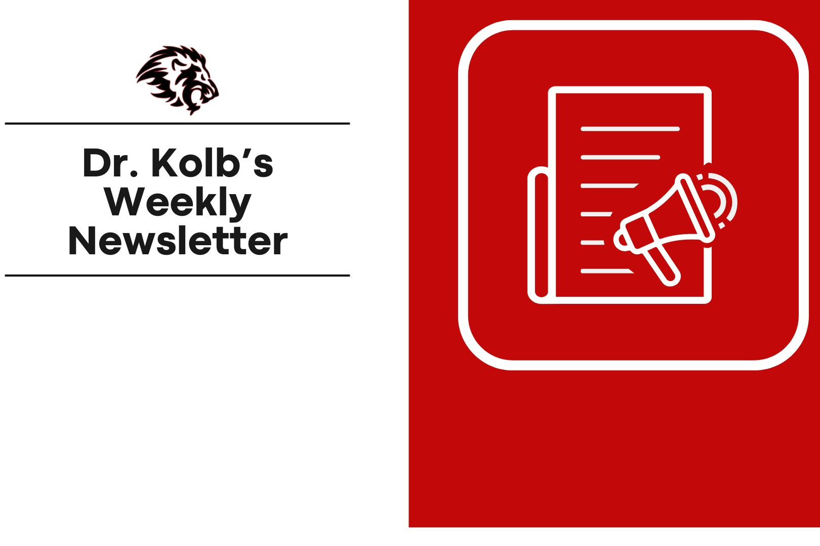 Kolb Newsletter Graphic