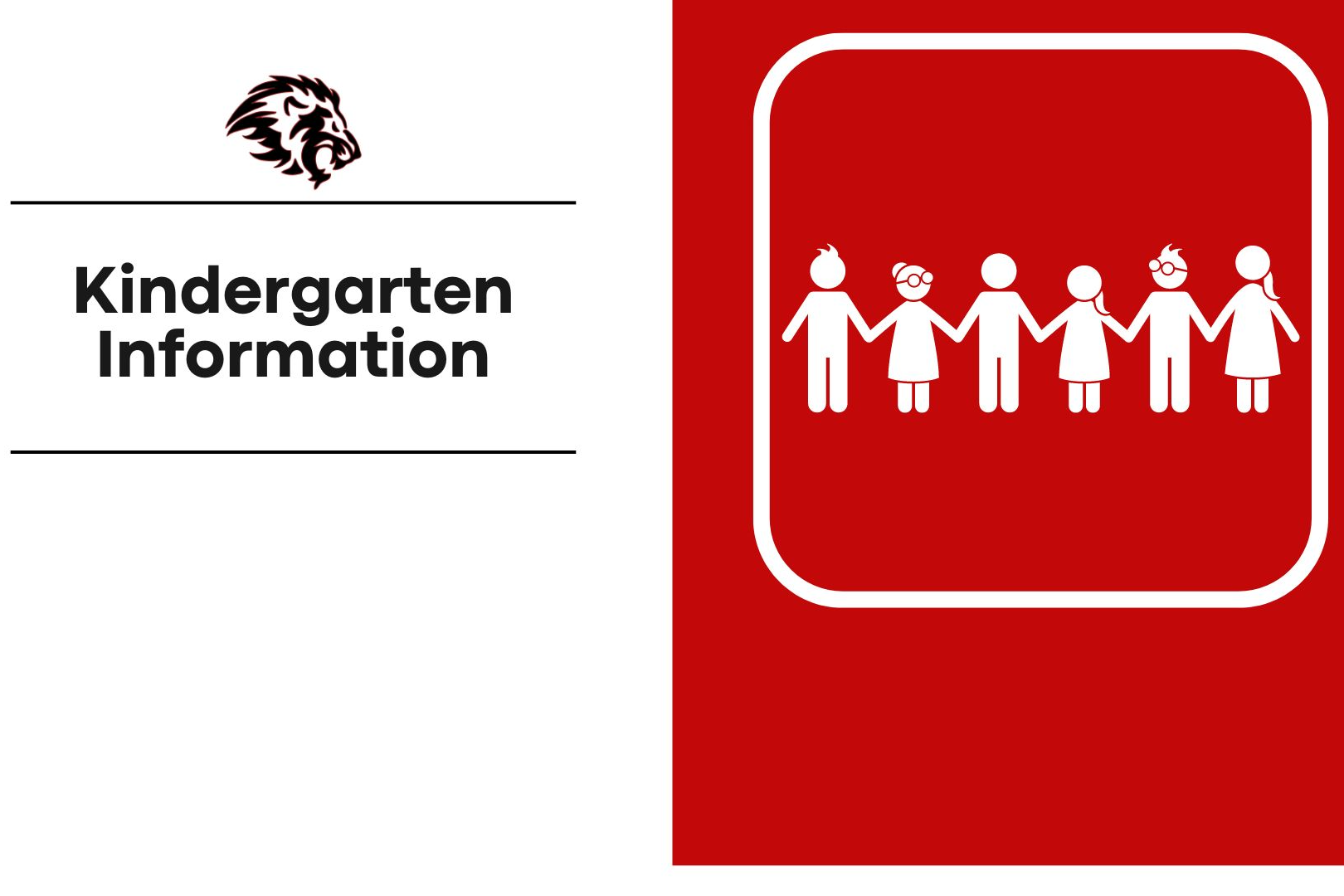 Kindergarten Info Graphic