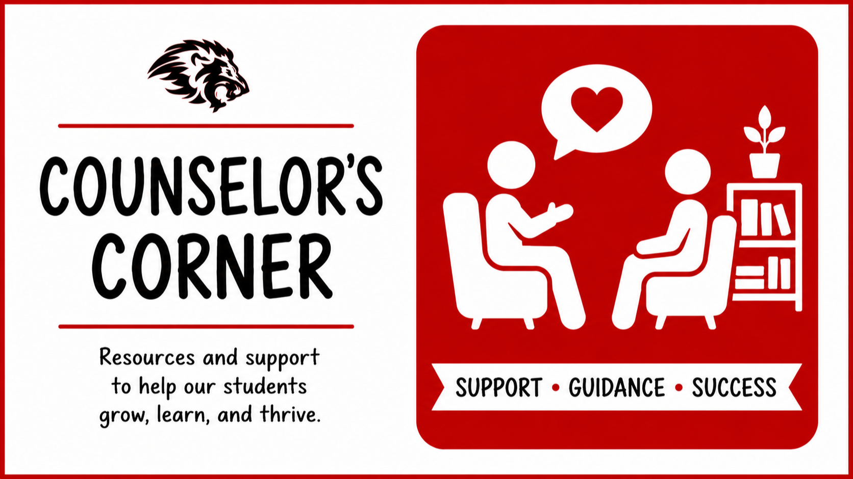 Counselor's Corner Graphic