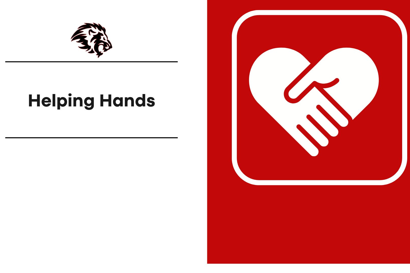 Helping Hands Graphic