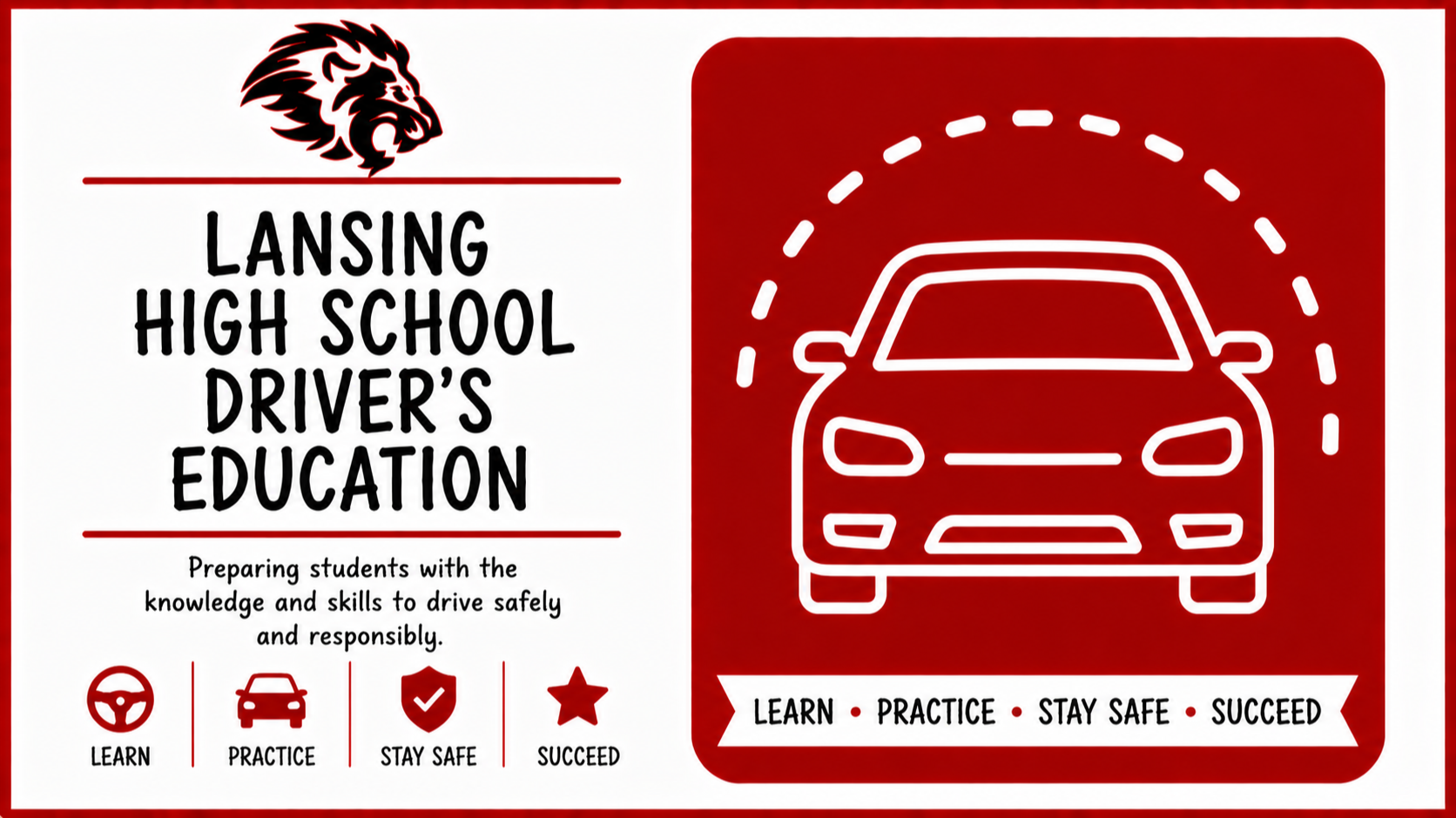 Driver's Education Graphic