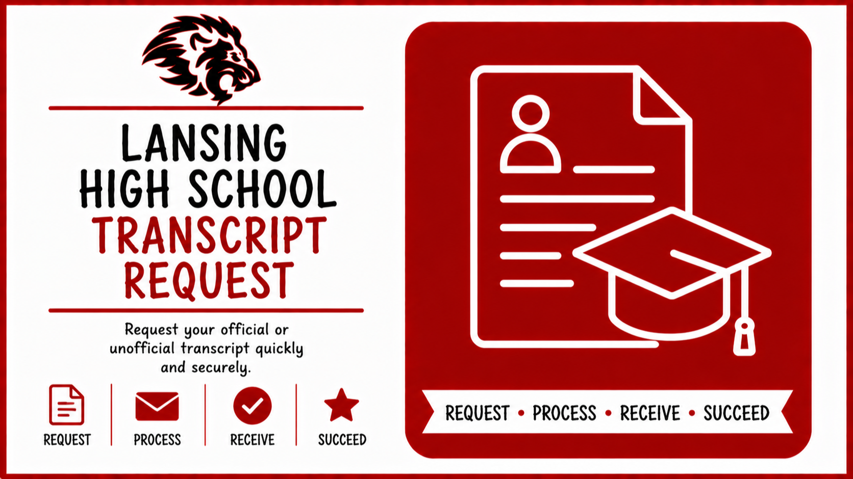 Transcript Request Graphic