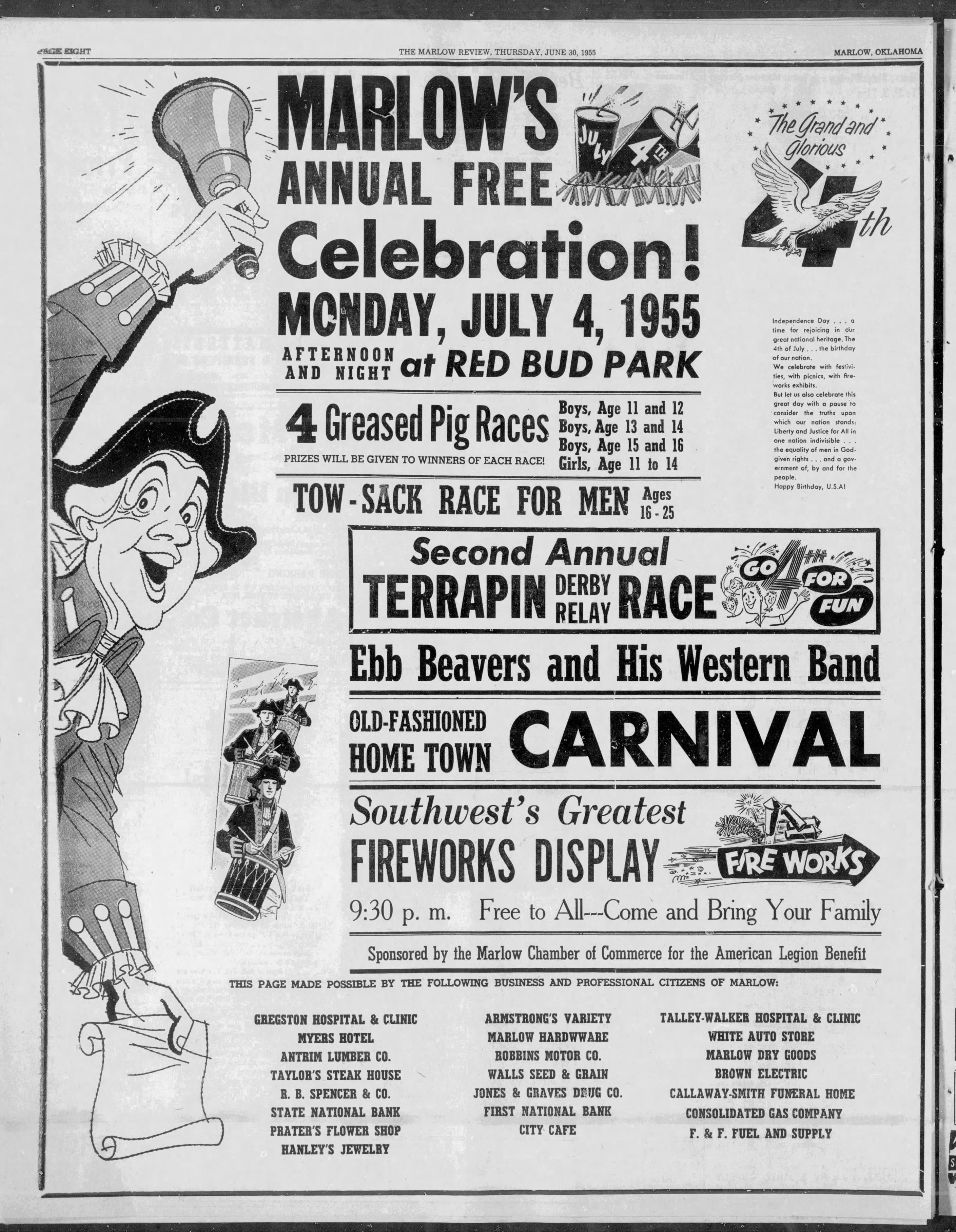 1955 ad for Fourth