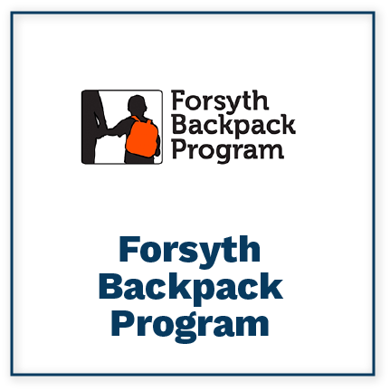 forsyth backpack program logo