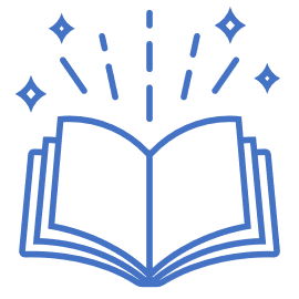 illustration of a book open