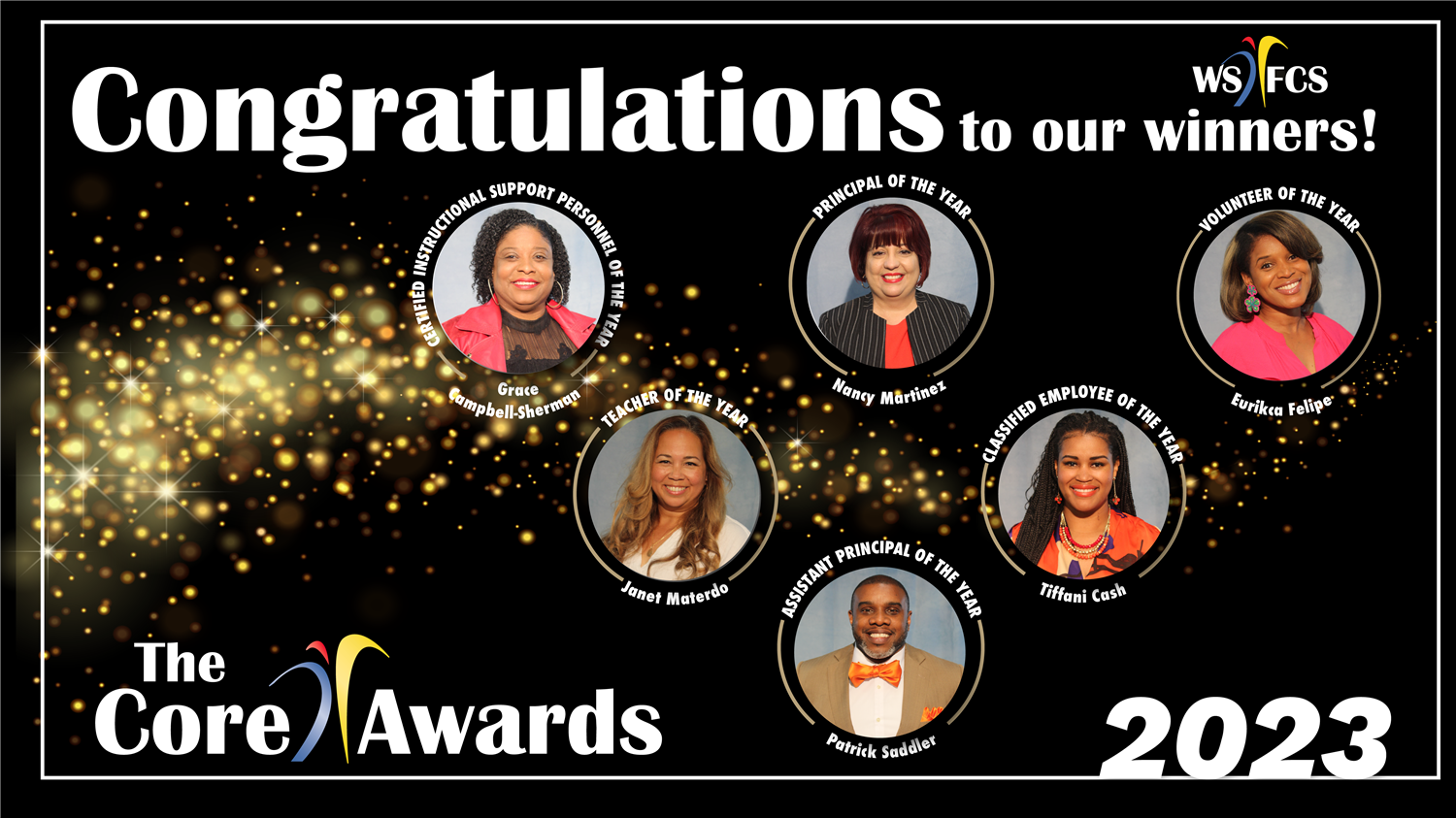 2023 Core Awards Winners page banner
