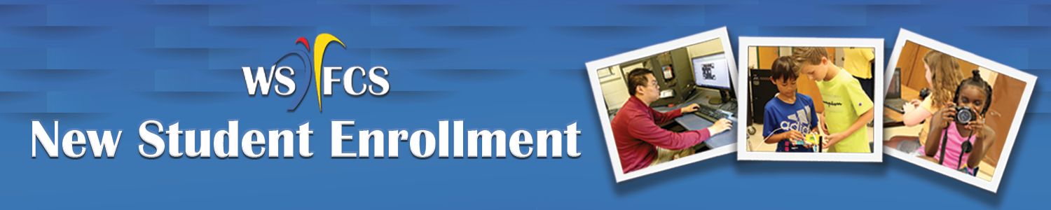 student enrollment page banner