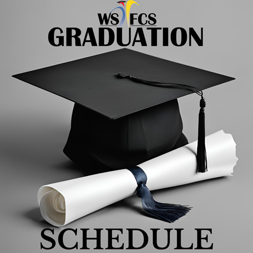 graduation schedule graphic