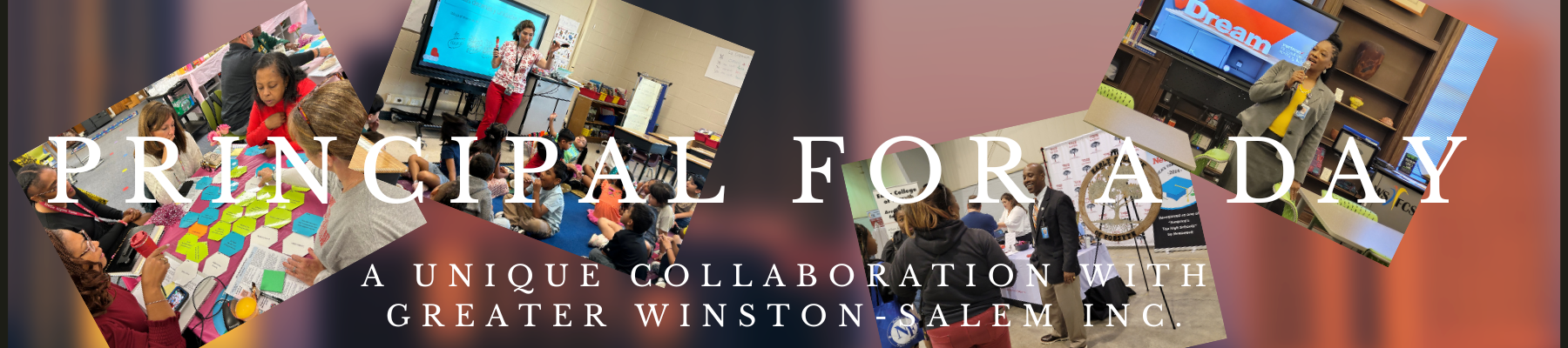 Principal for a Day page banner