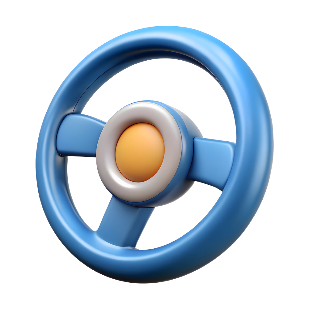 steering wheel graphic